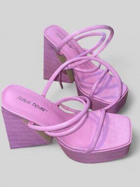 Public Desire Women's Pink Courts